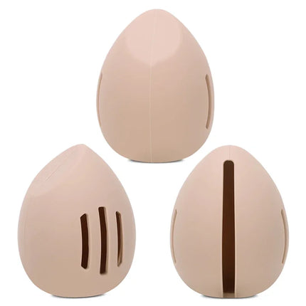 1Pcs Makeup Sponge Holder Eco-Friendly Silicone Multi-hole Beauty Egg Storage Case Travel Protable Cosmetic Puff Holder Box