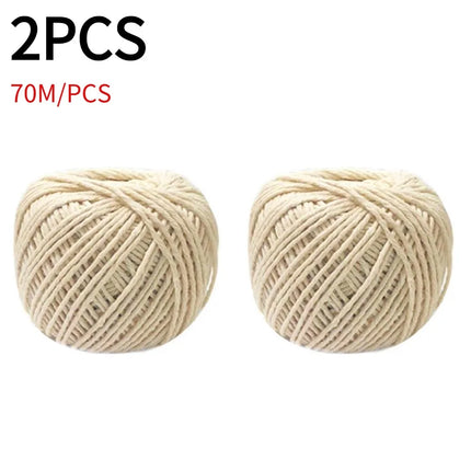 1/2/3/4/5/10/20PCS Cooking Tools Butcher's Cotton Twine Meat Prep Trussing Turkey Barbecue Strings Meat Sausage Tie Rope Cord