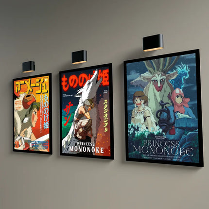 Anime P-Princess M-Mononoke Poster Room Decor Home Decoration Interior Wall Art Printing Waterproof Garage BedRoom Posters Gift