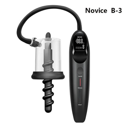 Smart Vacuum Pump Sucking Anal Plug Female Prostate Massage Stimulator Buttplug Male Masturbator Adult Sex Toys For Man Women