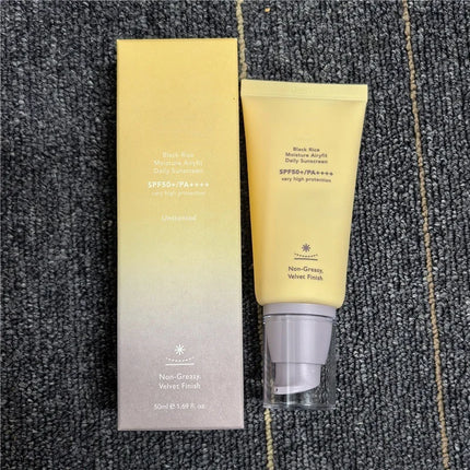 haruharu wonde isolation cream physical black rice fermentation chemical isolation emulsion moisturizes non-stick and brightens