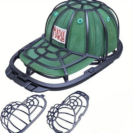 Anti-Deformation Baseball Cap Washer - Plastic Laundry&Kitchen Organizer, Washable Hat Rack for Accessories, Laundry Organizer