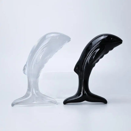 Dolphin Style Anal Plug Anal Dilator Silicone Prostate Expander for Couples Intimate Fun and Sensual Massage