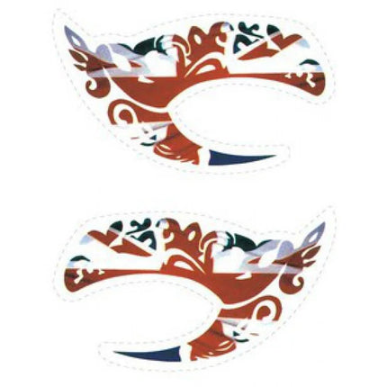 Leopard Lace Eyeliner Sticker Reusable Double Eyelid Line Sticker Waterproof Eye Makeup Self-adhesive Eyelid Sticke Makeup Tools
