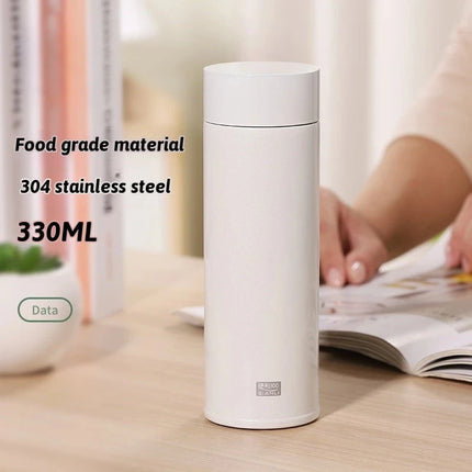 330ML Thermos Water Bottle With Tea Strainer Stainless Steel Car Thermal Sports Cup Keeps Cold and Heat Thermal Travel Mug