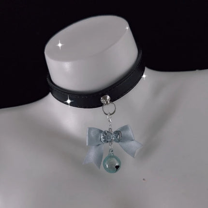 Bow-Tie Mercury Nipple Clamps Cute Bell Collar SM Training Control Breast Restraints Sexy Accessories 3 Sizes Anal Plugs Sex Toy