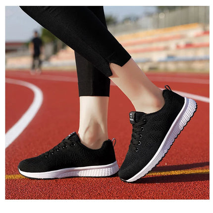 Women Sport Shoes Fashion Platform Sneakers Ladies Spring Summer Flats Running Shoes for Women Casual Shoes Mesh Jogging Tennis