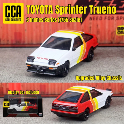 CCA 1/64 Diecast Toy Car Model Display Box Porsche BMW Volkswagen Lamborghini Chevrolet Ford Free Wheels Collection Miniature