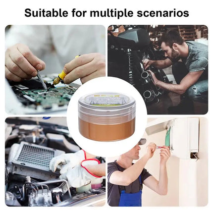 Copper Grease 30g Car Brake Pad Lubricants Anti Seize Copper Thread Grease Automotive Maintenance Compound Conductive Paste