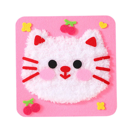 Creative DIY Arts Crafts Cute Animal DIY Educational Sewing Kit DIY Doll Sewing Toys for Beginners Arts and Crafts