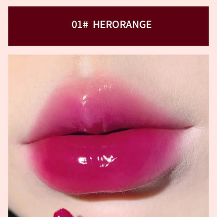 Moisturizing Plump Lips Mirror Effect Lip Color Non Greasy Texture Liquid Lip Pigment Not Easy To Stick Lightly Lip Glaze