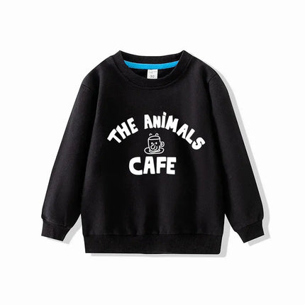 Children Sweatshirts Long Sleeve Tops for Kids Cartoon Boys T-shirts Spring Autumn Girls Pullovers Toddler Outfits Baby Tees