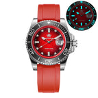 rubber red