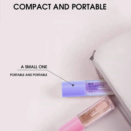 Vitamin C Lip Essence Oil Lip Oil Moisturizing Lip Liquid Hydrating moisturizing primer Improve lip lines and remove dead skin f