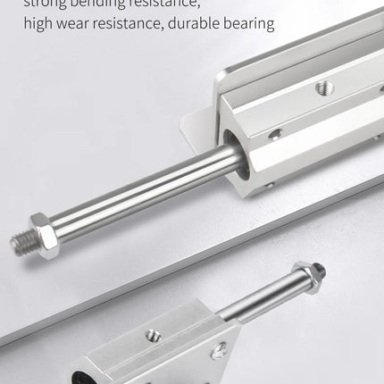 Remote Control Telescopic Linear Actuator 3XLR Connector with Suction Cup Bracket Big Adjustable Stroke 6-20cm/3-15cm for DIY