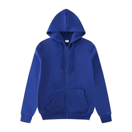 Women Oversized Zip Up Hoodie Solid Black Loose Full Zipper Hooded Sweatshirt Casual Pocket Streetwear Soft Thick Hooded Jacket