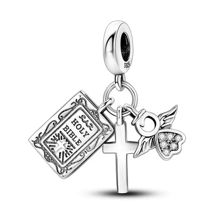 2025 New Charm 925 Sterling Silver Glow Firefly Travel Airplane Cat Paw Dragon Bead Fit Bracelet Bangle Necklace DIY Jewelry