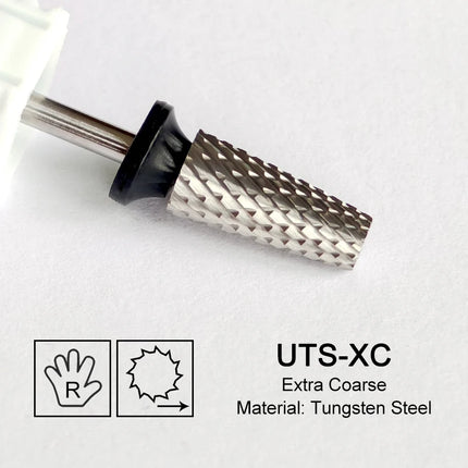 Tapered Barrel Nail Drill Bits Carbide Nails Grinding Head Milling Cutter 4XC Hard Soft Gel Removal Polishing DIY Tools
