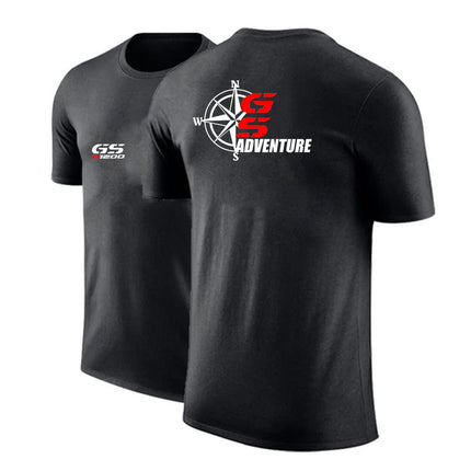 2023 New Men Motorcycle R 650 800 1150 1200 GS Adventure T-shirt Regular Short Sleeve Positioning Printing O Neck Tee Tops