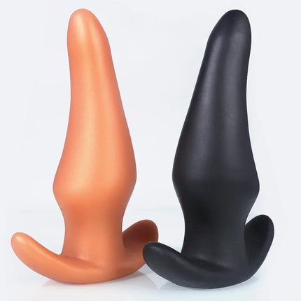 Wearable Anti Drop Soft Anal Plugs Liquid Silicone Huge Butt Plug Prostate Massage Anal Training Comfortable To Wear Butt Plug - DILDO