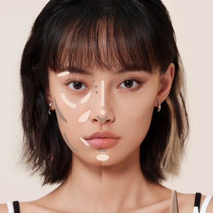 Little Ondine Liquid Contouring Concealer High Gloss Stick Refinish Brightening Matte Shadow 3D Nose Tear Groove Lying Silkworm