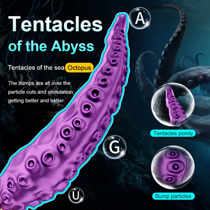 Octopus Tentacle Vibrator for Women Realistic Clitoris Stimulator 360° Dildo G-Spot Vagina Massger Masturbation Adult Sex Toys