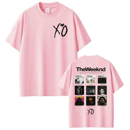 The Weeknd XO 2025 Album Graphic T-Shirt, Unisex Hip Hop Neutral Harajuku Cute Y2K Casual Fashion Women And Men T-shirts