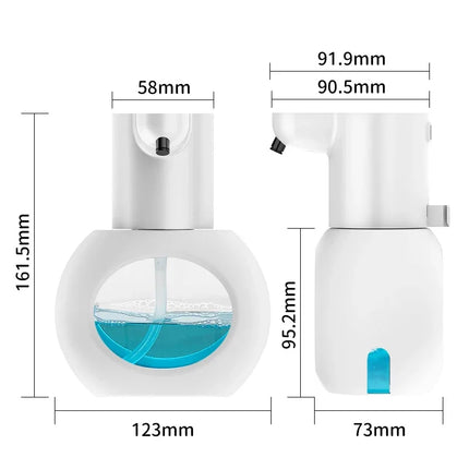 2025 Automatic Soap Dispenser 420ml  Foam Dispenser Touchless Sensor Washing Hand Device USB charge Wall-Mounted