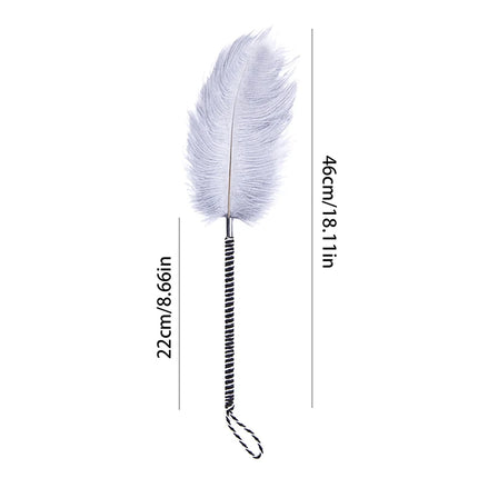 [YA]Flirting Clitoris Tickle Feather Erotic Whip Spanking Adult Sex Toys For Women Product Teasering Nipple Erotic Accessory