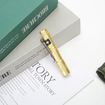 Small Mini LED Flashlight Handheld Pen Light Flashlight Tactical Pocket Torch PenLight with Clip Led Pen Flashlight