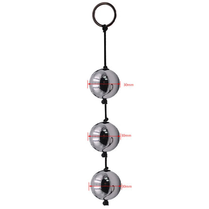 Metal Anal Beads Butt Plug Silicone Rope Ben Wa Geisha Balls Weighted Vaginal Kegel Exerciser Erotic Sex Toys for Woman