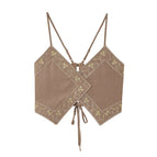 Haut marron clair / M