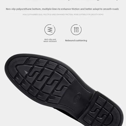 Soft Leather Casual Wedding Shoes for Men New Style Business Formal Breathable Autumn British Korean Version Pointed Toe Groom S