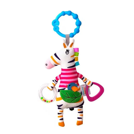 New Soft Giraffe Infant Crib Bed Stroller Baby Rattles For Newborns Car Seat Early Education Development Handle Toys Gifts