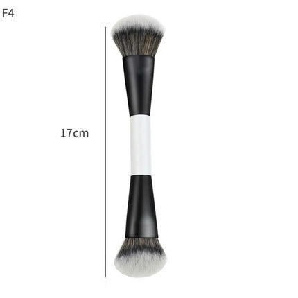Dual-Ended F4 Contour Face Brush Multi-purpose High Coverage Eyeshadow Concealer Brushes Cosmetic Beauty Makeup Brushes