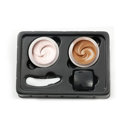 Two-color tattoo concealer waterproof and sweat-proof to cover birthmarks and scars long-lasting concealer foundation cream
