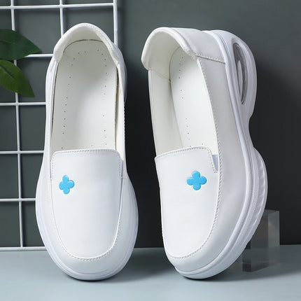 Nurse shoes for women, comfortable soft-soled flat shoes, non-slip, breathable, long-term standing without tired feet, special w