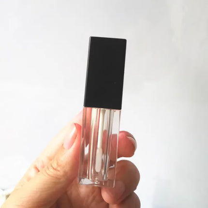 10/30/50pcs 5ml Empty Clear/Frosted Lip Gloss Tube DIY Liquid Lipstick /Lip Glaze Tube Lip Oil Sample Bottle Makeup Tool