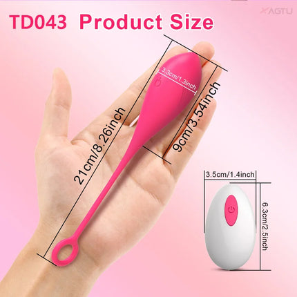 Women Vibrating Egg Vagina Vibrator Remote Control Wearable Panties Vibrator Female Masturbation Interaction Sex Toy for Couples