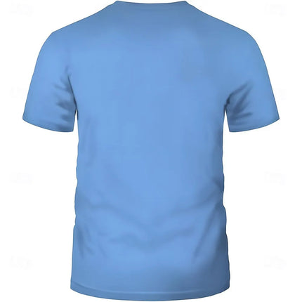 Police Cosplay 3D Print Design T-shirt for Boys & Girls | 2026 New 3D Technology Print | Casual Outing & Home Wear