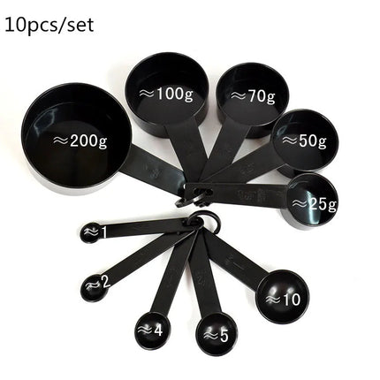 5/10Pcs Measuring Tools Kitchen Measuring Spoons Teaspoon Sugar Scoop Cake Baking Flour Measuring Cups Kitchen Measuring Spoons