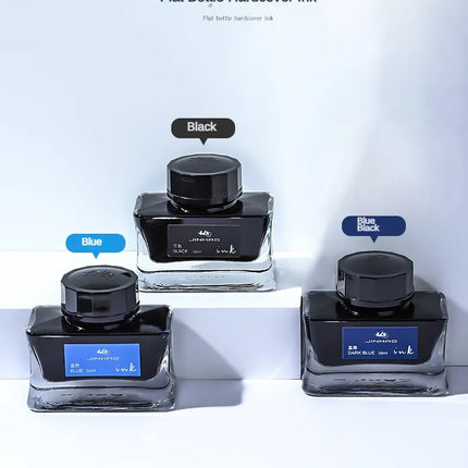 JINHAO 50ml/30ml Various Color Ink Glass Bottled Ink Fountain Pen Ink Refill Cartridge School Writing Office Supplies Stationery