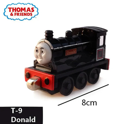 Genuine Thomas and Friends Caitlin Connor Double Track Master Train Model Metal Magnetic Railway Children Toy Car Gift