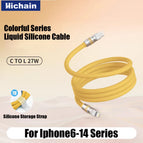 Yellow / 2m / China Mainland|Type-C to Lightning