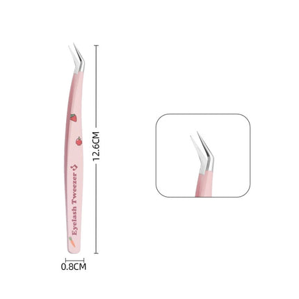 Eyelashes Tweezers Stainless Steel For Lashes Extension Supplies Makeup Tools Nail Art Accessories Rhinestone Picker Tools