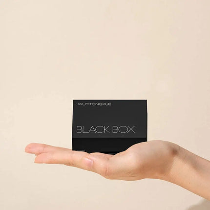 WUYITONGXUE BLACK BOX Magnetic Eyeliner Stamp Kit 3s Lower Lash Stencil Waterproof Long-Lasting Beginner-Friendly Makeup Tool