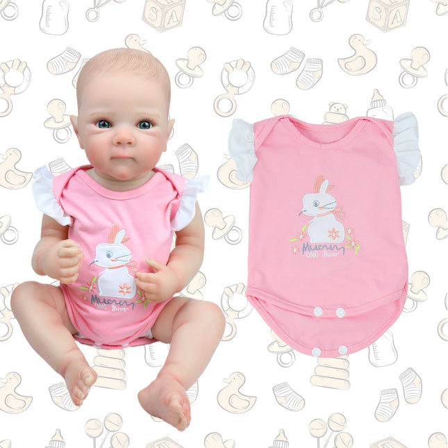 New Doll Clothes Suits Fit for 48-50CM Baby Doll 18-20inch Reborn Baby Doll Clothes Accessories Clothes Suit for Generation Doll