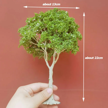 1pc 23-30cm Artifical Wire Trees Model Tree Architectural Model Material DIY HanddiyCrafted Tree Train Railway Sandtable Layout