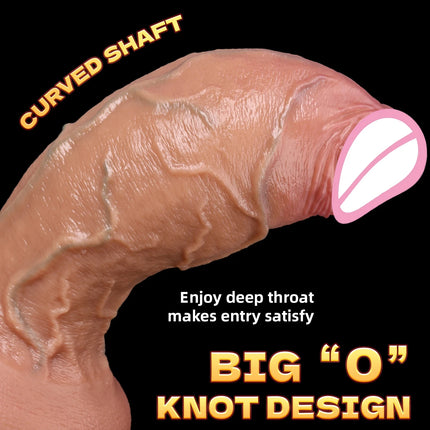 Realistic Thick Dildo Double Silicone Penis Skin Soft Dildos For Woman Vagina Man Anal masturbator Suction Cup Big Dick Sex Toys