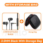 3.5MM Black With Bag